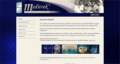 Desktop Screenshot of meditrek.com